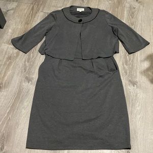 Pocket dress with jacket